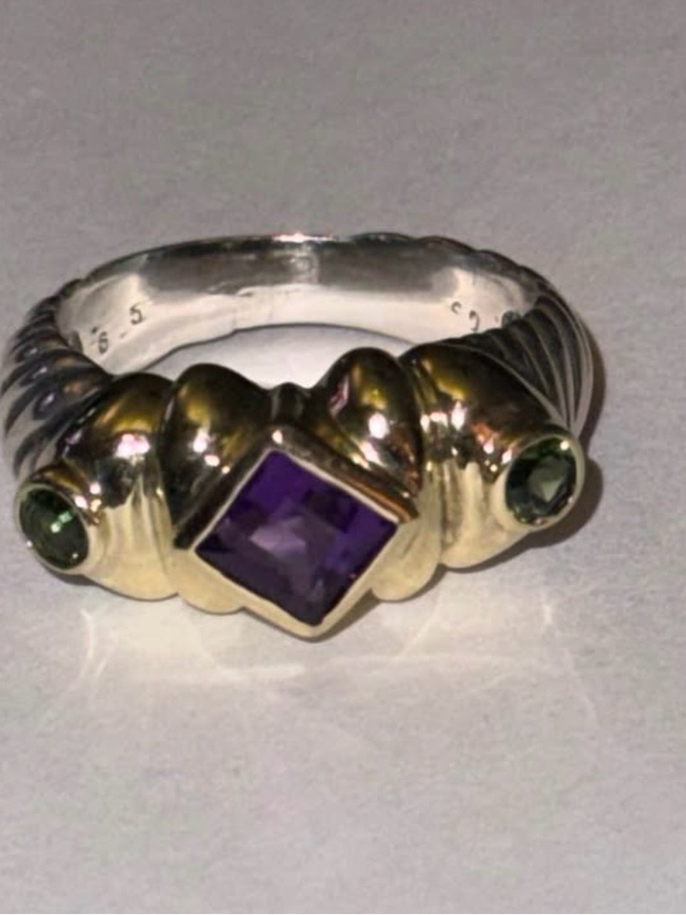 David Yurman Two-Tone Renaissance Ring